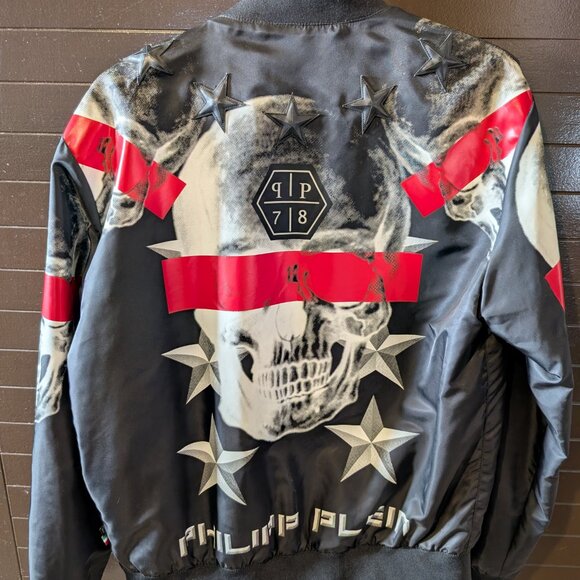 Philipp Plein skull and star bomber Jacket - Picture 2 of 6